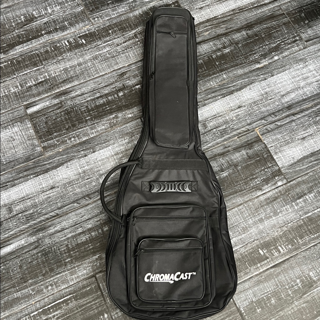 Chromacast Guitar Case Soft Padded Canvas Gig Bag Euc